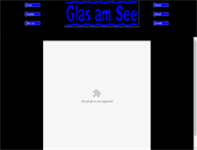 Tablet Screenshot of glasamsee.ch